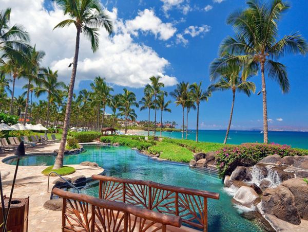 Ocean Views Wailea Vacation Penthouse Three Bedroom