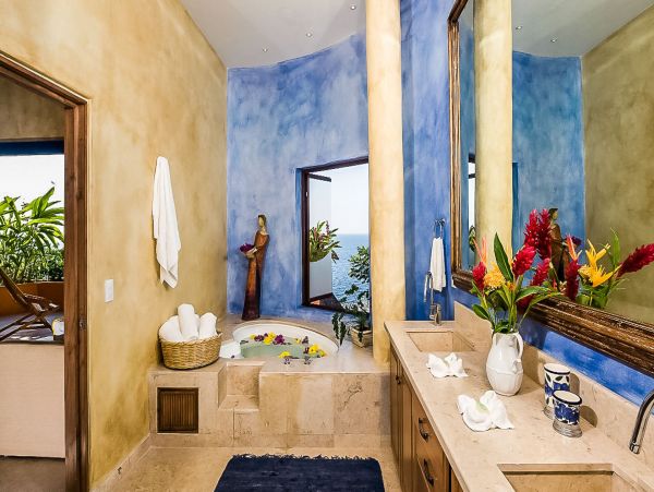Luxury Oceanfront Puerto Vallarta Estate with Guest house