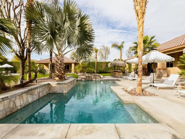 Coachella Luxury Vacation Villa with Pool and Hot Tub