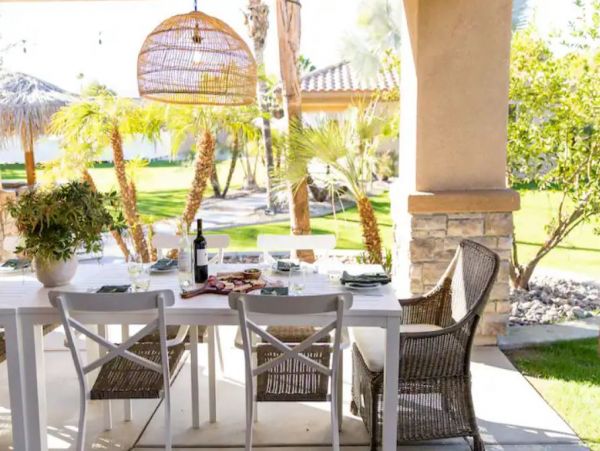 Coachella Luxury Vacation Villa with Pool and Hot Tub