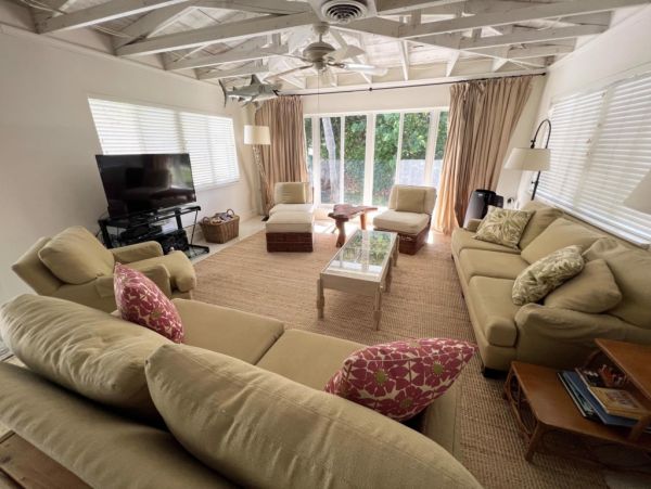 Manasota Key Vacation Home Three Bedroom Steps to Beach