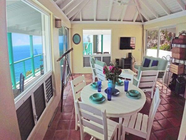 St. John Ocean View Four Bedroom Vacation Rental