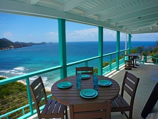 St. John Ocean View Four Bedroom Vacation Rental