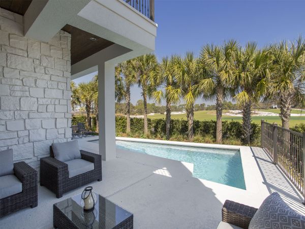 Golf Course View Vacation Rental in Dune Allen Beach