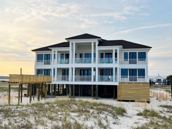 On Beach Gulf Shores Vacation Home Ten Bedroom