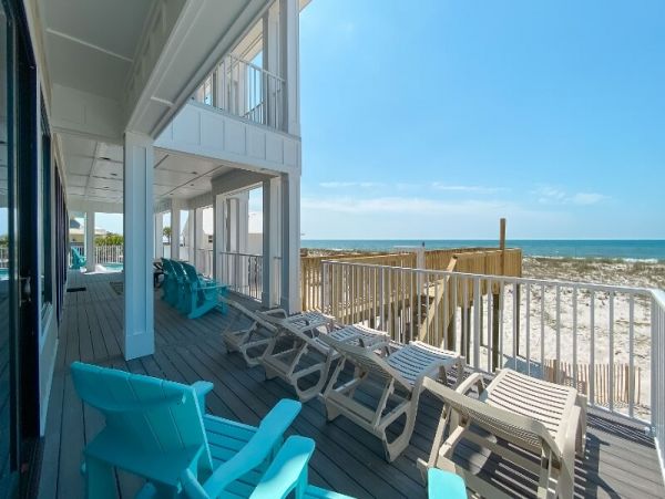On Beach Gulf Shores Vacation Home Ten Bedroom