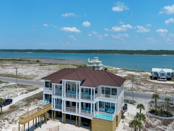 On Beach Gulf Shores Vacation Home Ten Bedroom