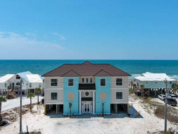 On Beach Gulf Shores Vacation Home Ten Bedroom