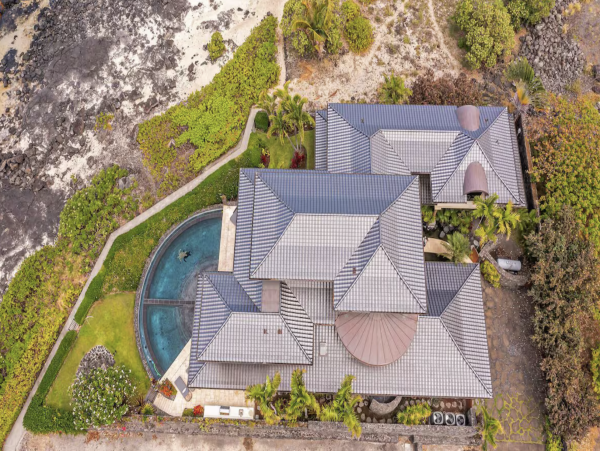 Kailua-Kona Upscale Vacation Rental 180 Degrees Oceanfront Shoreline.