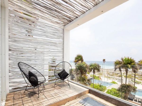 Tulum Luxury Vacation Estate on Beach with Infinity Pool