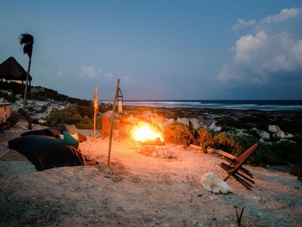 Tulum Luxury Vacation Estate on Beach with Infinity Pool