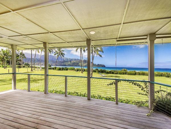 Hanalei Beachfront 5 Bedroom Vacation Rental
