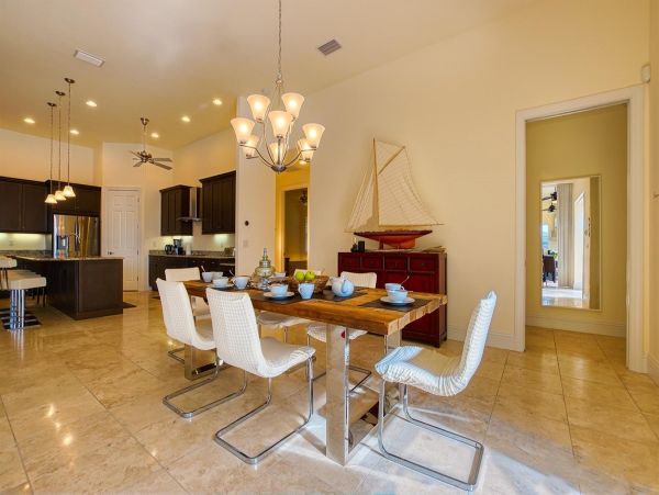 Modern Cape Coral Vacation Pool Home Four Bedroom