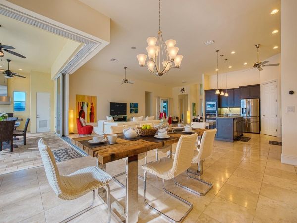 Modern Cape Coral Vacation Pool Home Four Bedroom