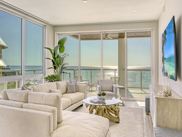 Gulf Front Siesta Key Vacation Condo Three Bedroom
