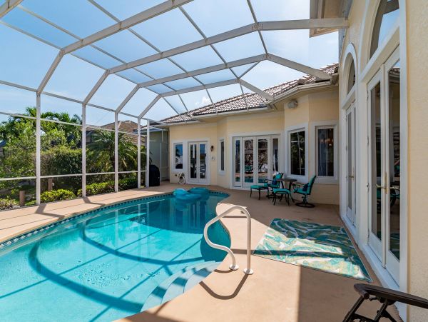 Marco Island Vacation Pool Home Four Bedroom