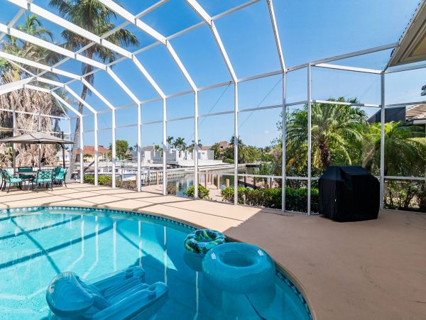 Marco Island Vacation Pool Home Four Bedroom