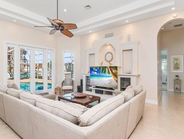 Marco Island Vacation Pool Home Four Bedroom