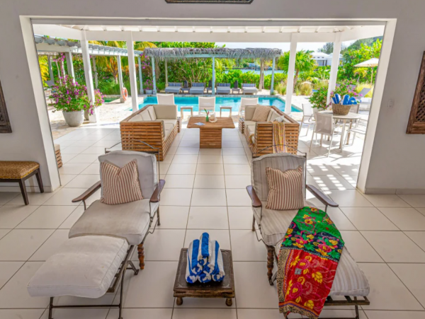 Fantastic 8 Bedroom Villa with Private Beach in Antigua