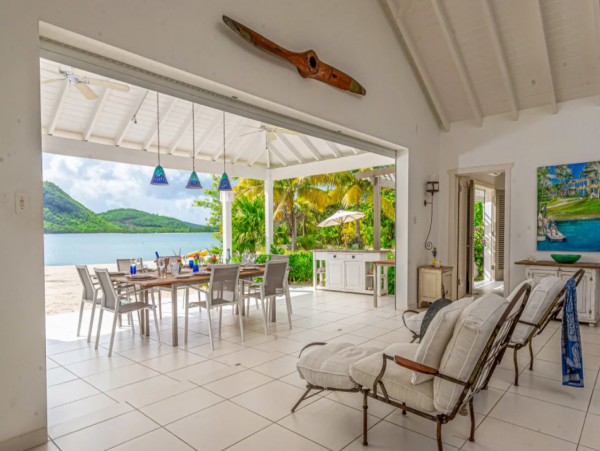 Fantastic 8 Bedroom Villa with Private Beach in Antigua