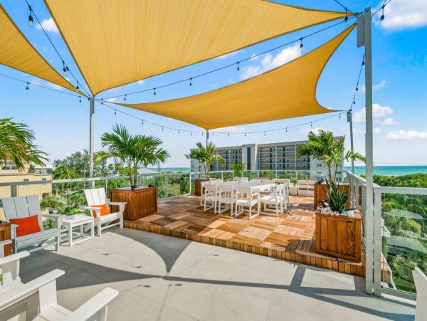 Siesta Key Gulf View Six Bedroom Vacation Rental