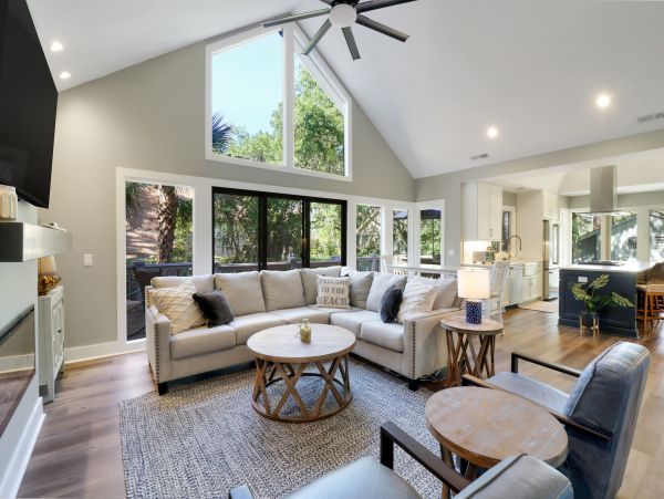 Hilton Head Vacation Home Four Bedroom Walk to Beach