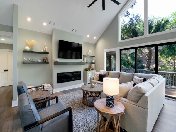 Hilton Head Vacation Home Four Bedroom Walk to Beach