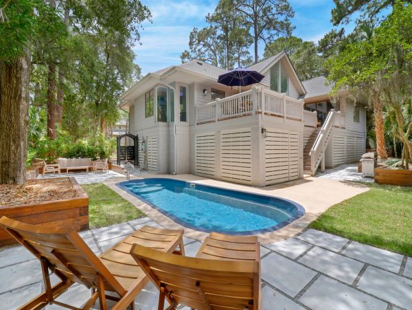 Hilton Head Vacation Home Four Bedroom Walk to Beach