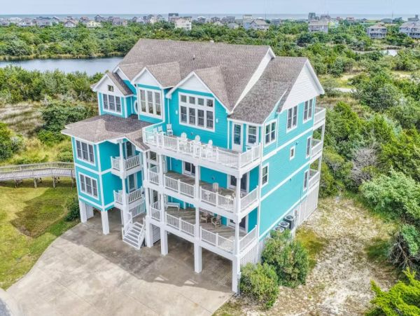 8,000 Sq Ft of Lovely Living Space in Avon Close to Beach