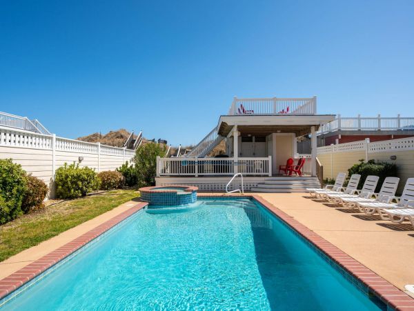 Stunning Vacation Home in Outer Banks on Beach with Pool