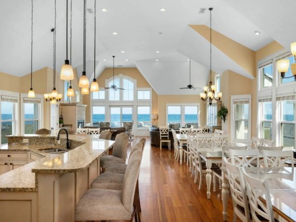 Kill Devil Hills Vacation Home Fourteen Bedroom On Beach
