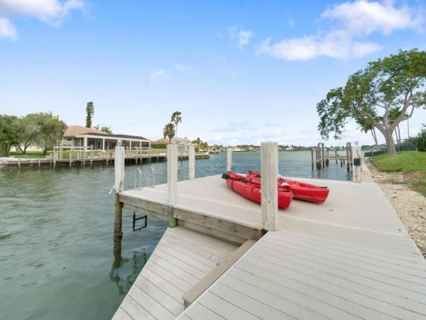 Canal-Front Vacation Home in Marco Island with Pool & Tennis Court