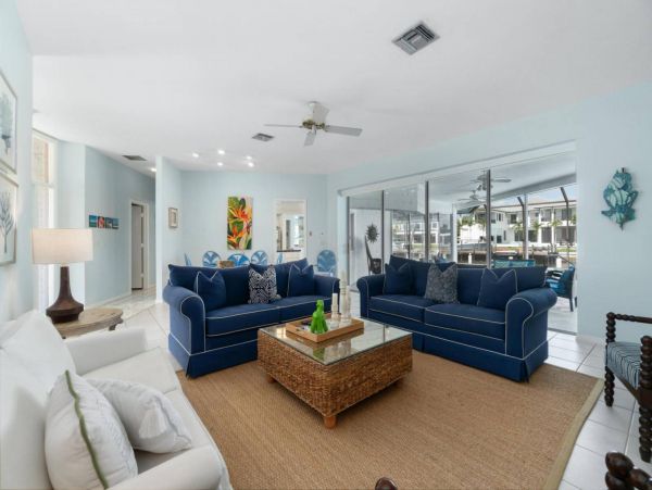 Canal-Front Vacation Home in Marco Island with Pool & Tennis Court
