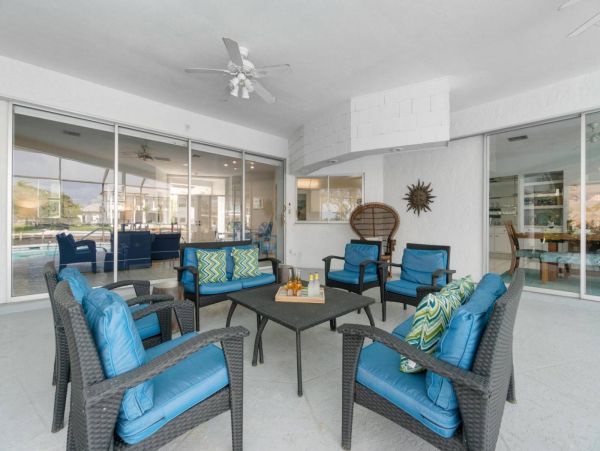 Canal-Front Vacation Home in Marco Island with Pool & Tennis Court