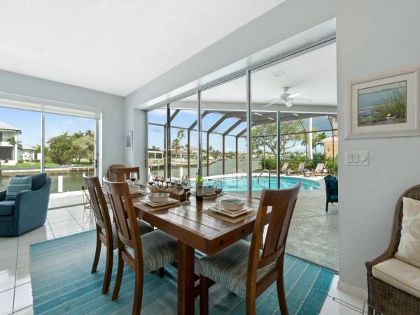 Canal-Front Vacation Home in Marco Island with Pool & Tennis Court