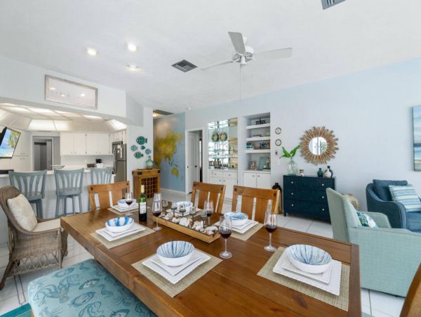 Canal-Front Vacation Home in Marco Island with Pool & Tennis Court