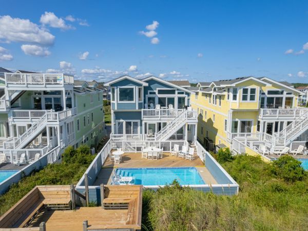 Nags Head Vacation Home Twelve Bedroom On beach