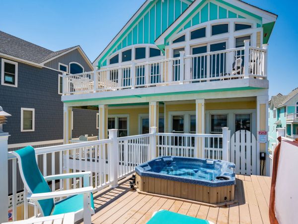 Oceanfront Kill Devil Hills Vacation Home Twelve Bedroom