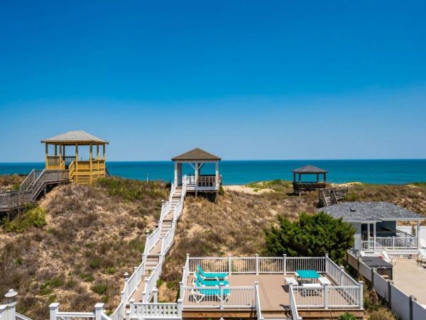 Oceanfront Kill Devil Hills Vacation Home Twelve Bedroom