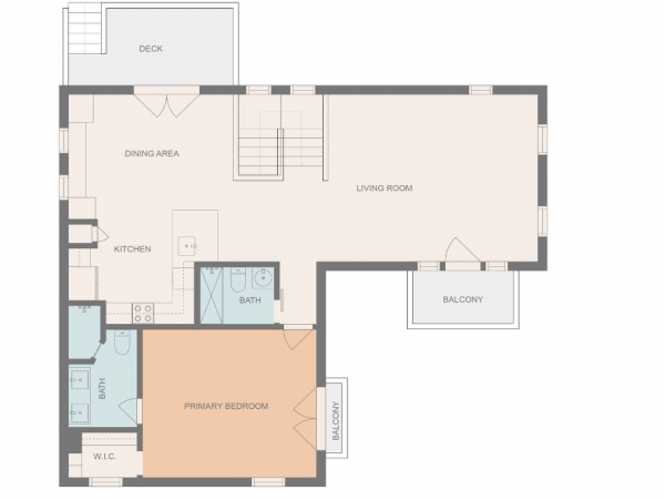 Vacation Home Four Bedroom between Rosemary and Alys Beach