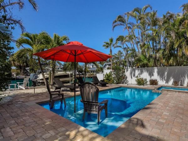 Canal-Front Charming Vacation Home in Anna Maria with Dock