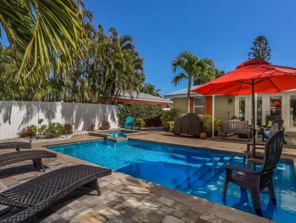 Canal-Front Charming Vacation Home in Anna Maria with Dock