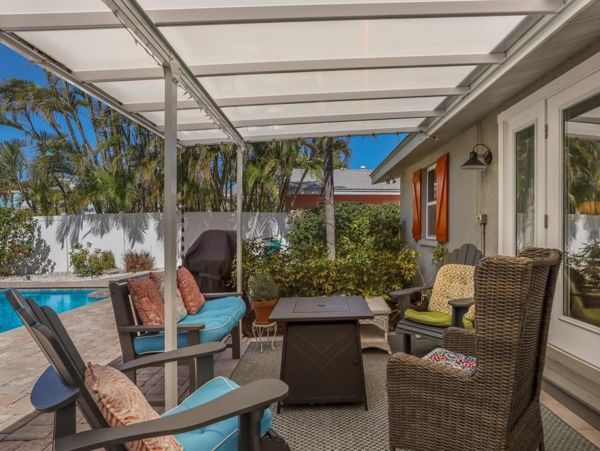Canal-Front Charming Vacation Home in Anna Maria with Dock