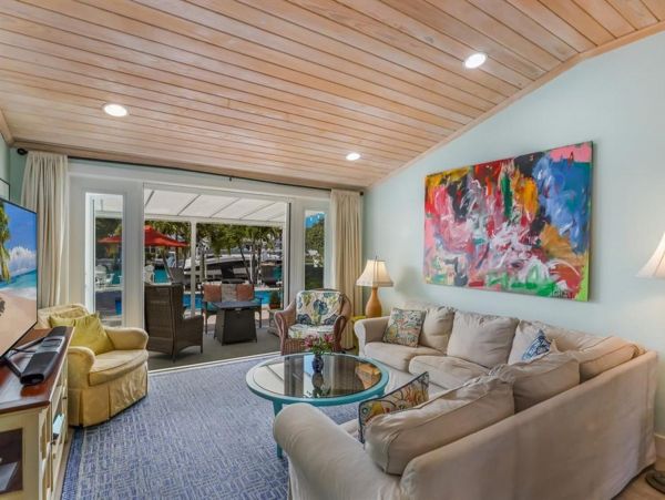 Canal-Front Charming Vacation Home in Anna Maria with Dock
