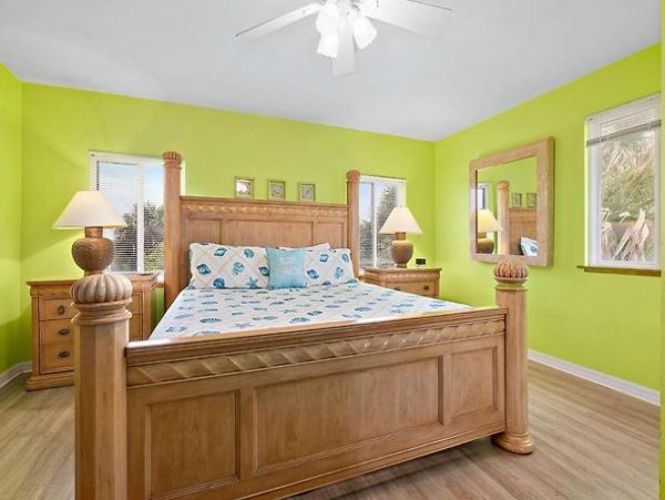 St. Augustine Vacation Home Four Bedroom Steps to Beach