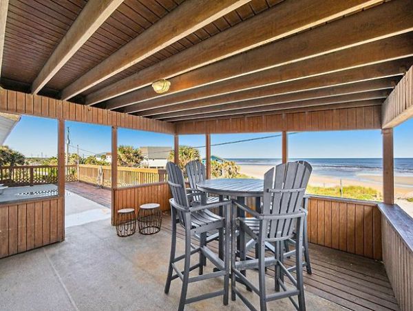 St. Augustine Vacation Home Four Bedroom Steps to Beach