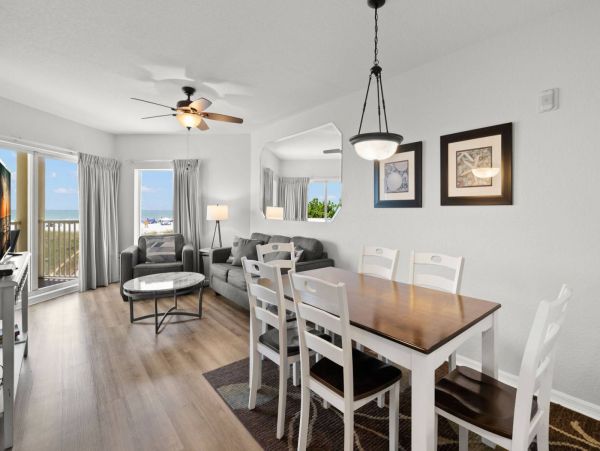 BeachFront Two Bedroom Vacation Condo w/ Heated Resort Pool