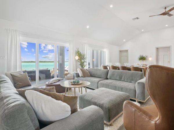 Private Beach Great Exuma Island Vacation Villa Ten Bedroom