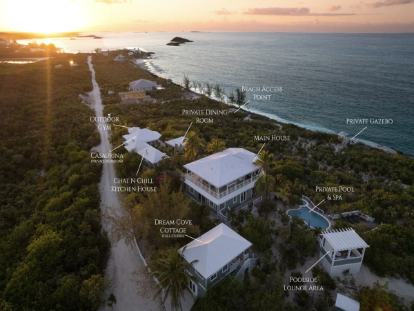 Bahamas Beachfront Vacation Rental Luxury Villa in Little Exuma