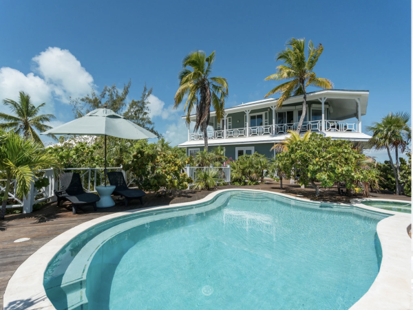 Bahamas Beachfront Vacation Rental Luxury Villa in Little Exuma